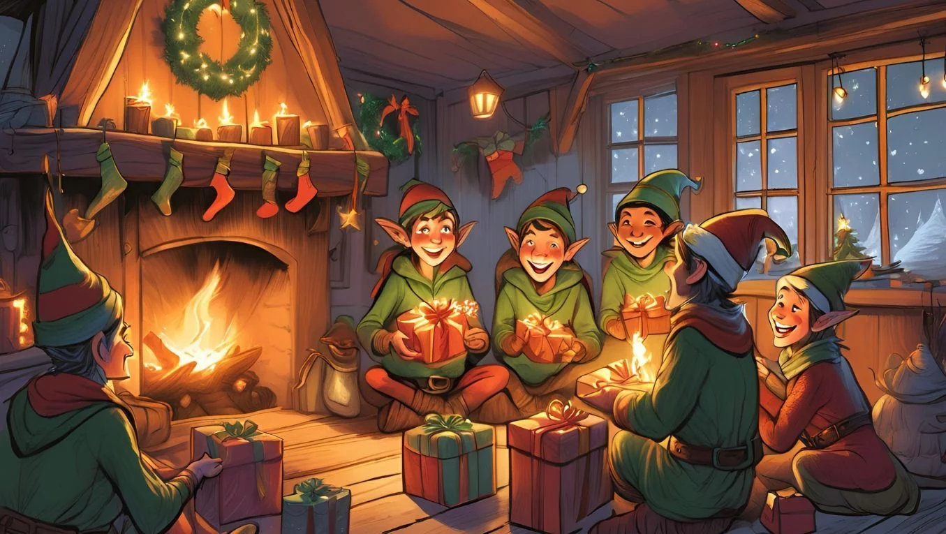 Gli elfi e il Natale in ritardo Gli elfi e il Natale in ritardo