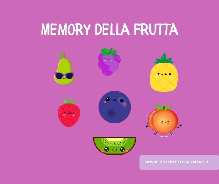 Conta la frutta 7 Memory della Frutta